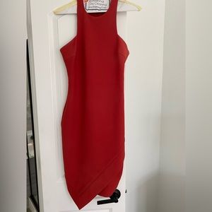 Elizabeth and James red dress